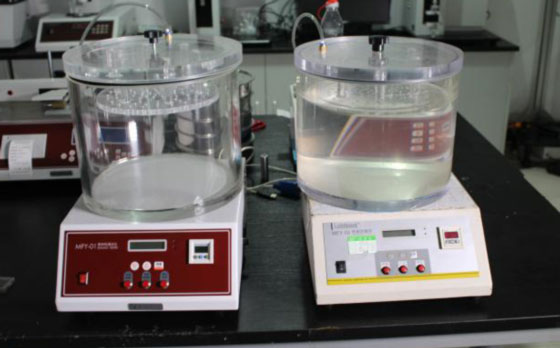 采用賽成MFY-02密封試驗儀，對塑料包裝袋密封性進(jìn)行負(fù)壓法測試過程圖解